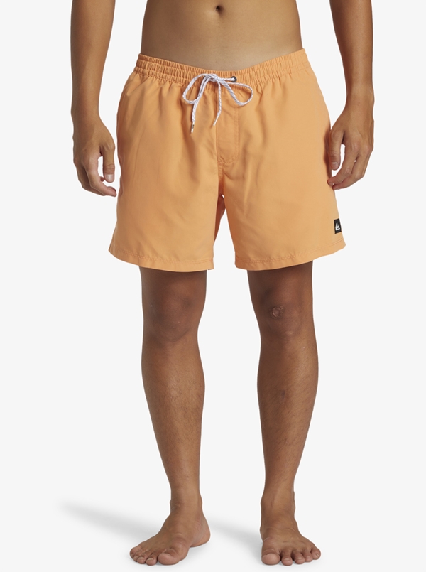 Quiksilver Everyday Solid Volley 15 in. Swim Shorts - Tangerine